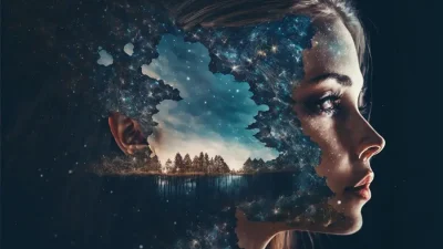 تصویرهوش مصنوعی دابل اکسپوژر